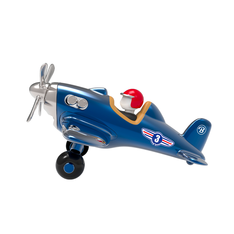 klein speelgoedvliegtuig